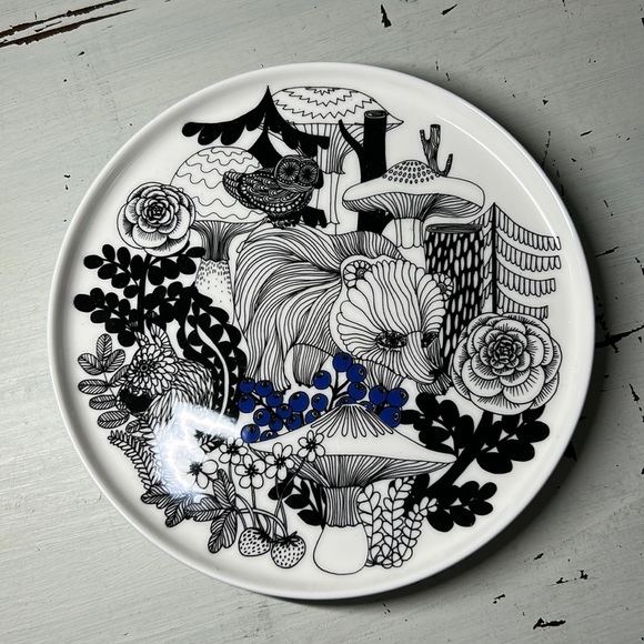 Marimekko Dining Marimekko Olva Veljekset 8 Round Bear Mushroom Owl